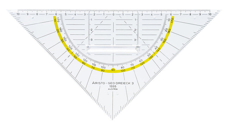 Aristo Ar-1555/2 Geodriehoek 20 Cm Met Greep