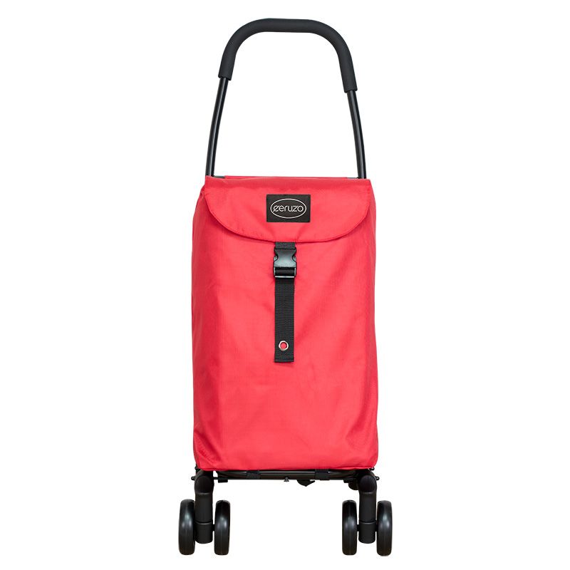 Ceruzo Go Four Boodschappentrolley - Rood - 43.5 Liter - By Playmarket