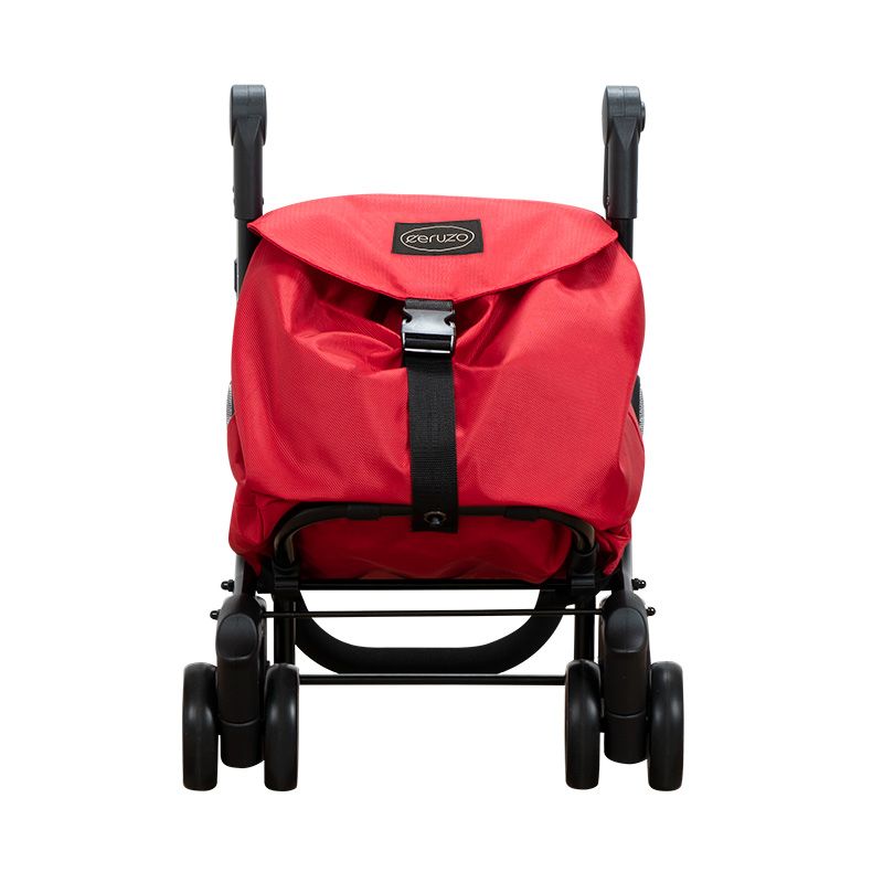 Ceruzo Go Four Boodschappentrolley - Rood - 43.5 Liter - By Playmarket