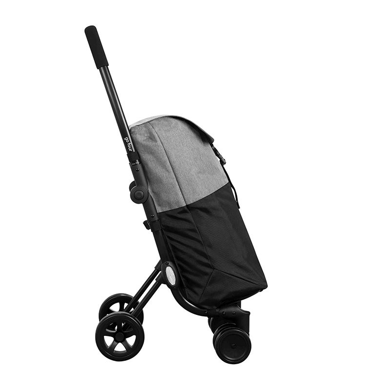 Ceruzo Go Four Boodschappentrolley - Grijs / Zwart - 43.5 Liter - By Playmarket