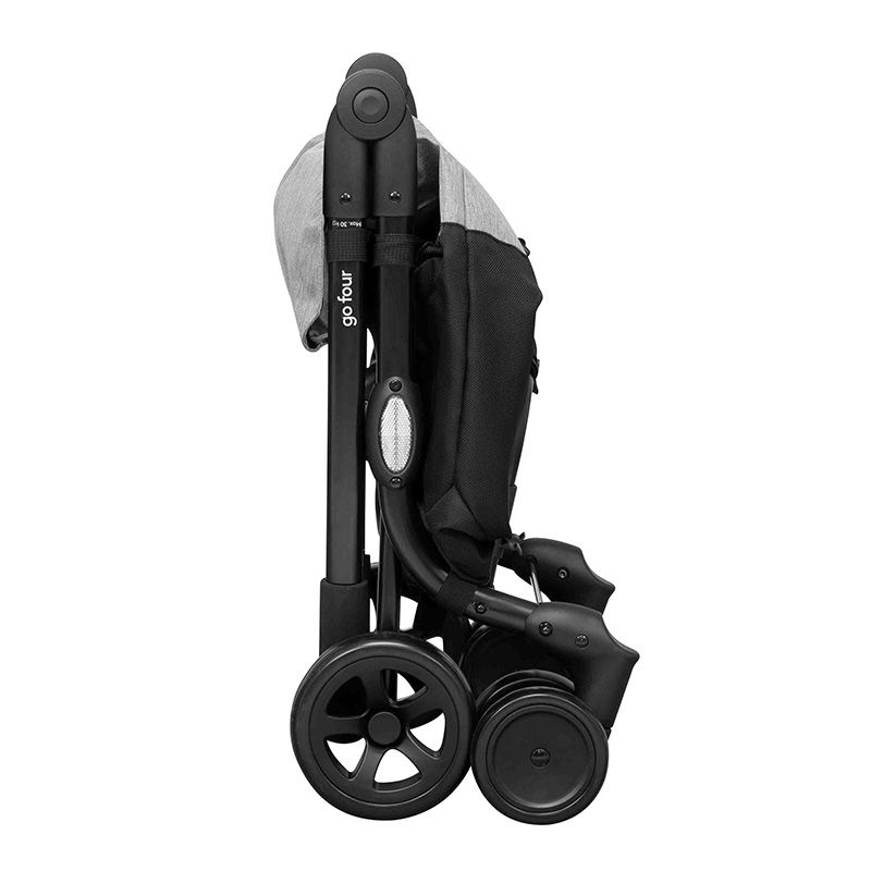 Ceruzo Go Four Boodschappentrolley - Grijs / Zwart - 43.5 Liter - By Playmarket