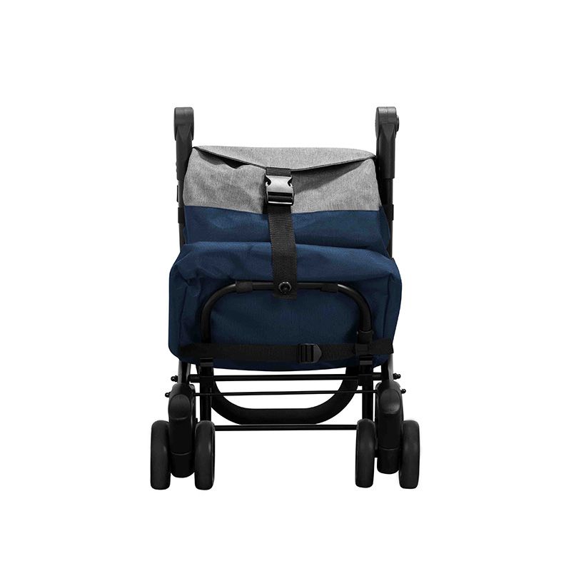 Ceruzo Go Four Boodschappentrolley - Blauw / Grijs - 43.5 Liter - By Playmarket