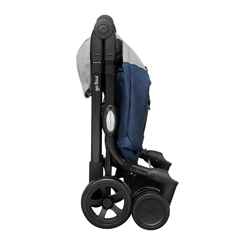 Ceruzo Go Four Boodschappentrolley - Blauw / Grijs - 43.5 Liter - By Playmarket