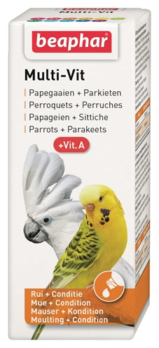 Beaphar Multi-Vit Parrot And Large Parakeets