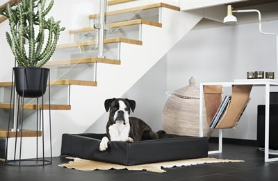 Bia Bed Dog Basket Black