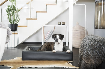 Bia Bed Dog Basket Black