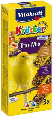 Vitakraft Canary Kracker Honey/Fruit/Egg 3 IN 1