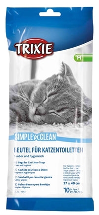 Trixie Sac à litière pour chat Simple'n'clean JUSQU'À 71X56 CM 10 PCS