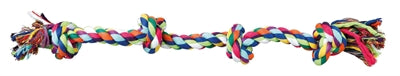 Trixie Corde à Soie 4 Noeuds Assortis 54 CM