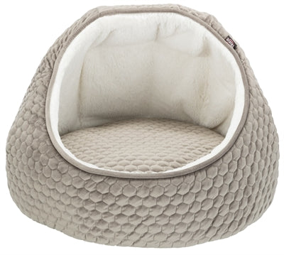 Trixie Cat Bed Igloo Livia Gray / Cream 55X55X45 CM
