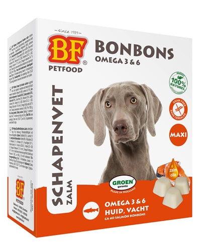 Biofood Sheep Fat Maxi Bonbons Salmon 40 ST