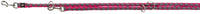 Trixie Cavo Laisse Pour Chien Ajustable Fuchsia / Gris