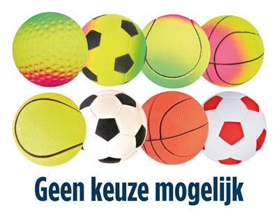Trixie Ball Néon Flottant Mousse Caoutchouc Assorti 4.5X4.5X4.5 CM