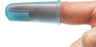 Trixie Brosse à Dents Doigt Chien/Chat Silicone 6 CM 2 PCS