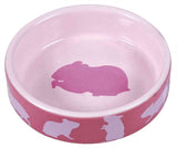 Trixie Food Bowl Hamster Motif Ceramic Assorted Assorted 80 ML 8 CM