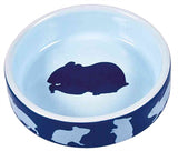 Trixie Food Bowl Hamster Motif Ceramic Assorted Assorted 80 ML 8 CM