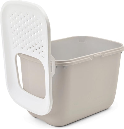 Savic Litter Box Hop In Mocca / White 58.5X39X39.5 CM