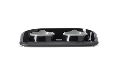 Savic Butler Feeding Station Happy Planet Black 45X36X8 CM