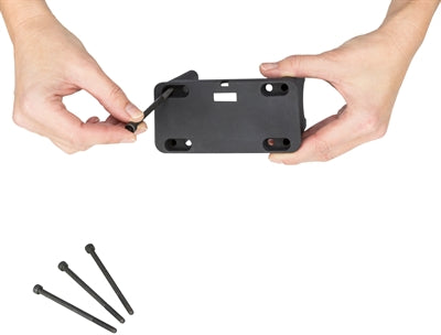 Trixie Holder For Handlebars / Bicycle Basket Black