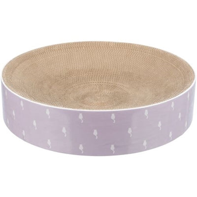 Trixie Scratching Basket Lilly Cardboard Catnip Lilac 45X45X10 CM