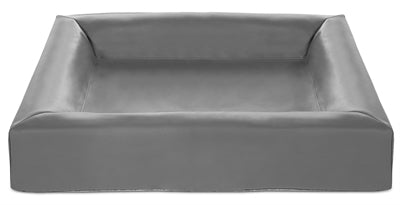 Housse de panier pour chien en simili cuir Bia Bed gris