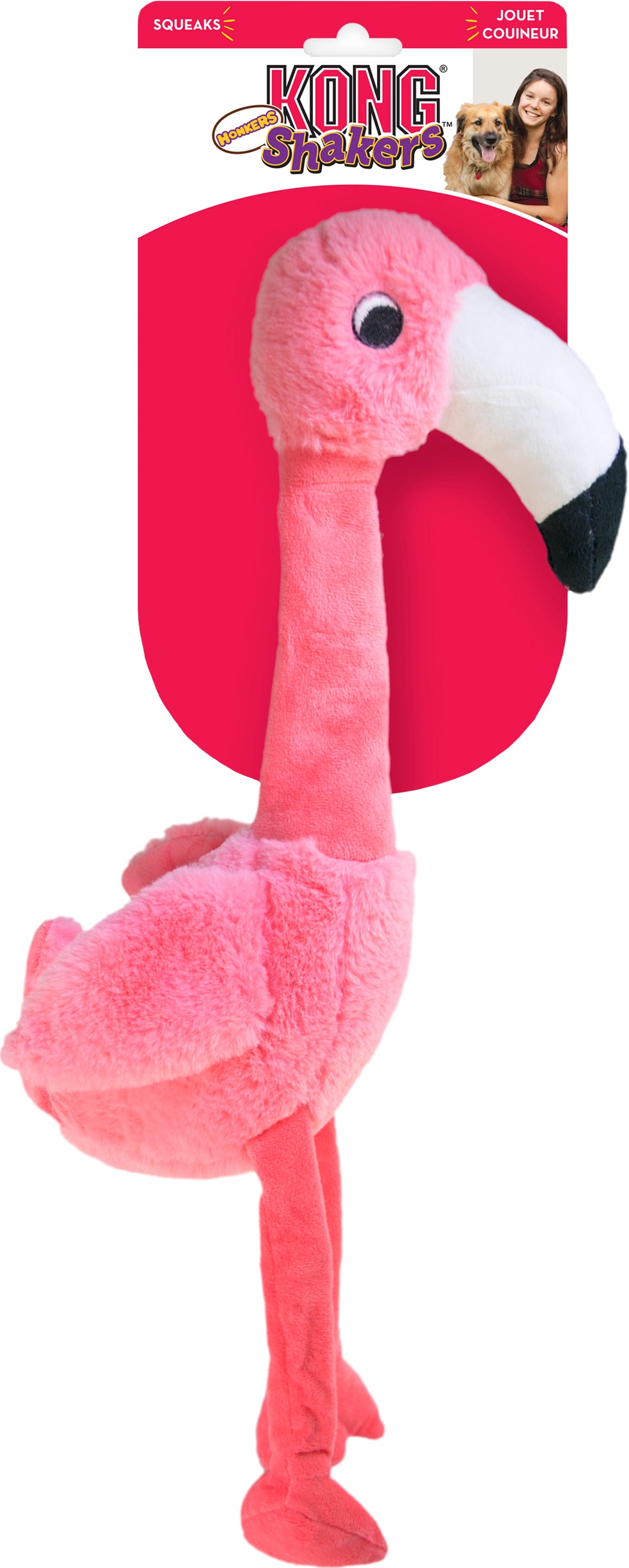 Kong - Shakers Honkers - Flamant rose