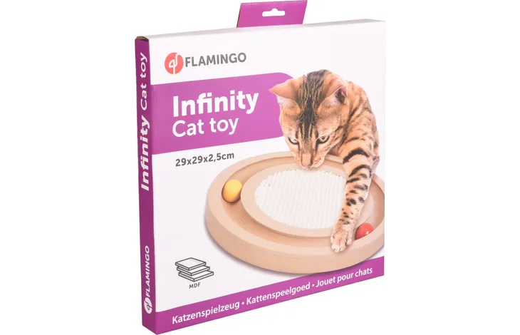 SPEELGOED INFINITY BALLENBAAN MET BAL LICHTBRUIN
