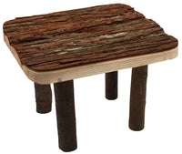 Plateforme en bois brut Happy Pet 20X25X30 CM
