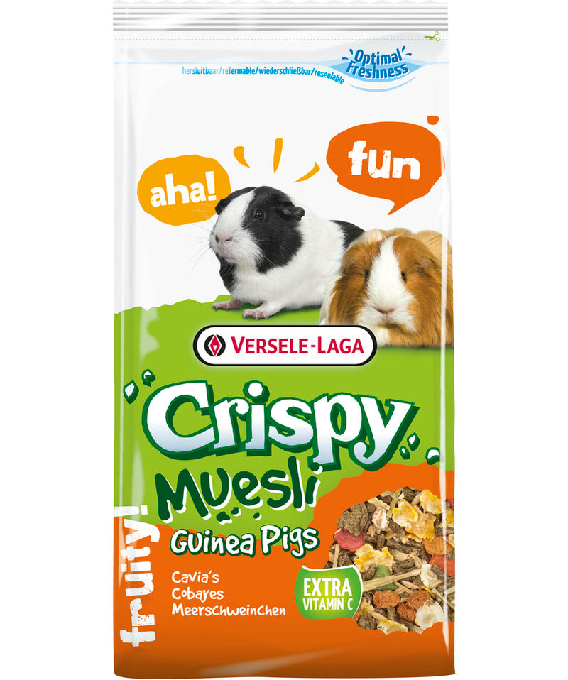 Cochon d'Inde croustillant au muesli