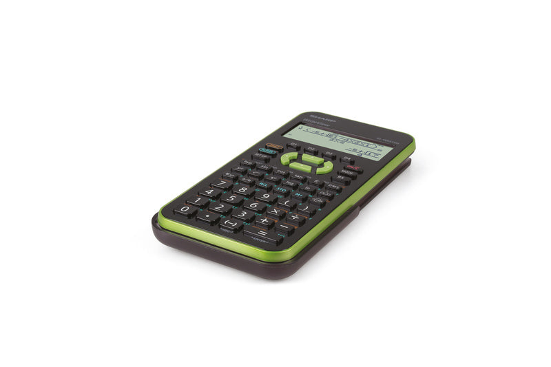 Citizen Sh-Elw531Xhgr Calculator Sharp Elw531Xhgr Zwart-Groen Wetenschappelijk Write View