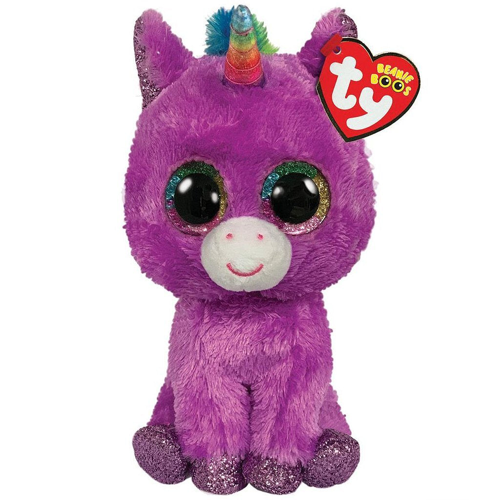 Ty Beanie Boo's Eenhoorn Knuffel Rosette 15 Cm