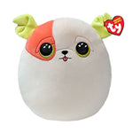 Ty Squishy Beanies Knuffelkussen Hond Patch 20 Cm