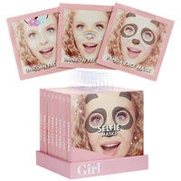 Basic Who'S That Girl Selfie Mask Assorti