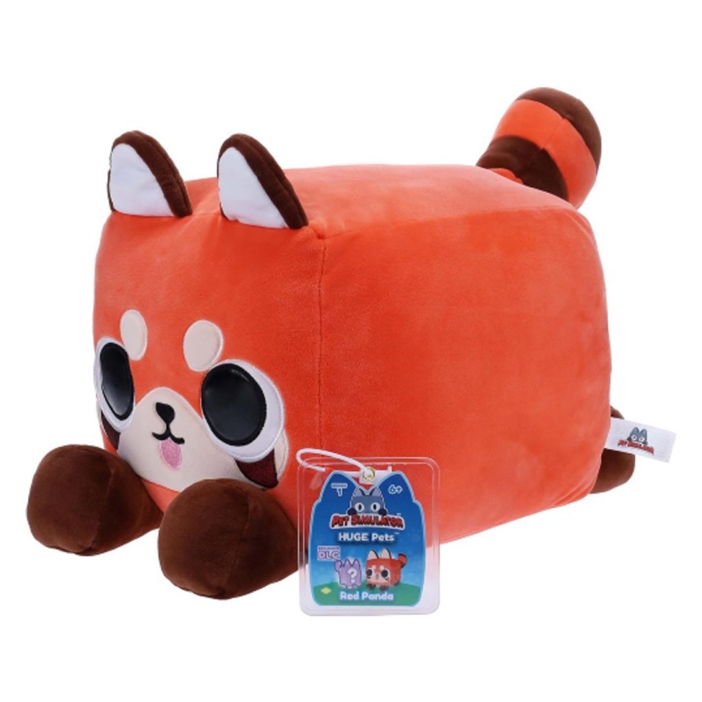 Overige Merken Pet Simulator Huge Pets Knuffel Red Panda 25 Cm
