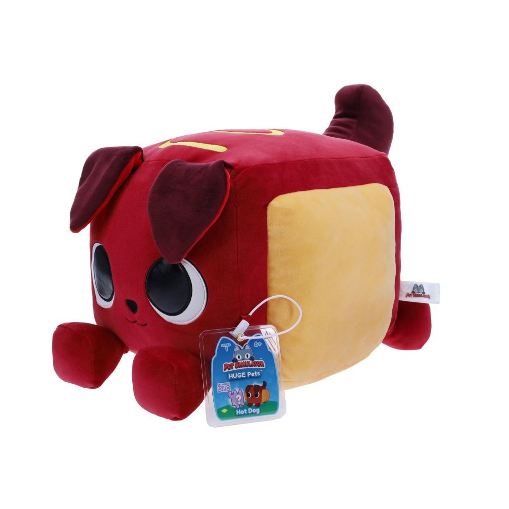 Overige Merken Pet Simulator Huge Pets Knuffel Hot Dog 25 Cm