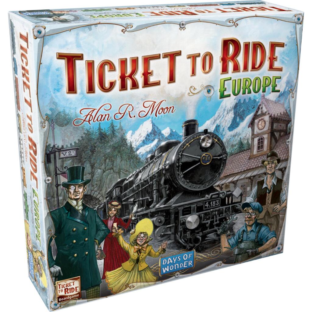 Days Of Wonder Ticket To Ride Europe