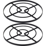 Excellent Houseware 2X Pannenonderzetter - Ø 23 Cm - Staal