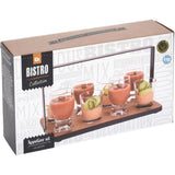 Excellent Houseware Amuse Set Met Serveerrekje En Glaasjes
