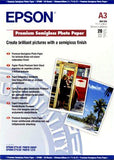 Epson Premium Semigloss Photo A3, 20 Sheet, 251G    S041334