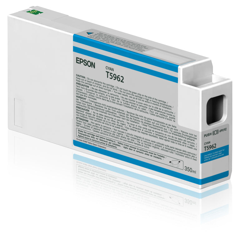 Epson Ink Cartridge Cyan T 596  350 Ml             T 5962