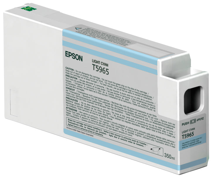 Epson Ink Cartridge Light Cyan T 596  350 Ml        T 5965