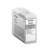 Epson Ink Cartridge Light Black T 850 80 Ml               T 8507