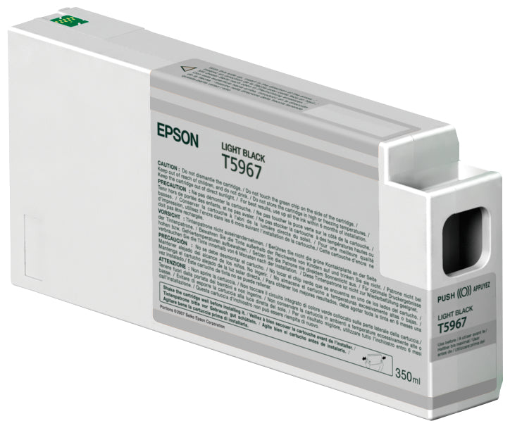 Epson Ink Cartridge Light Black T 596  350 Ml       T 5967