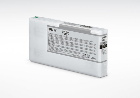 Epson Ink Cartridge Light Black T 913 200 Ml              T 9137
