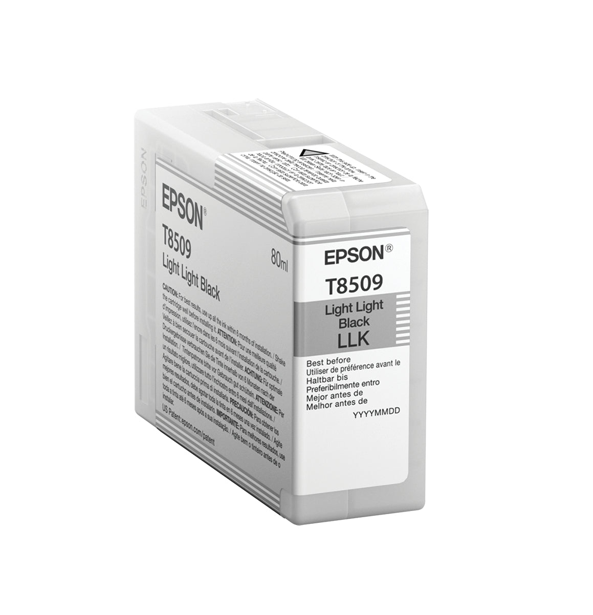 Epson Ink Cartridge Light Light Black T 850 80 Ml         T 8509