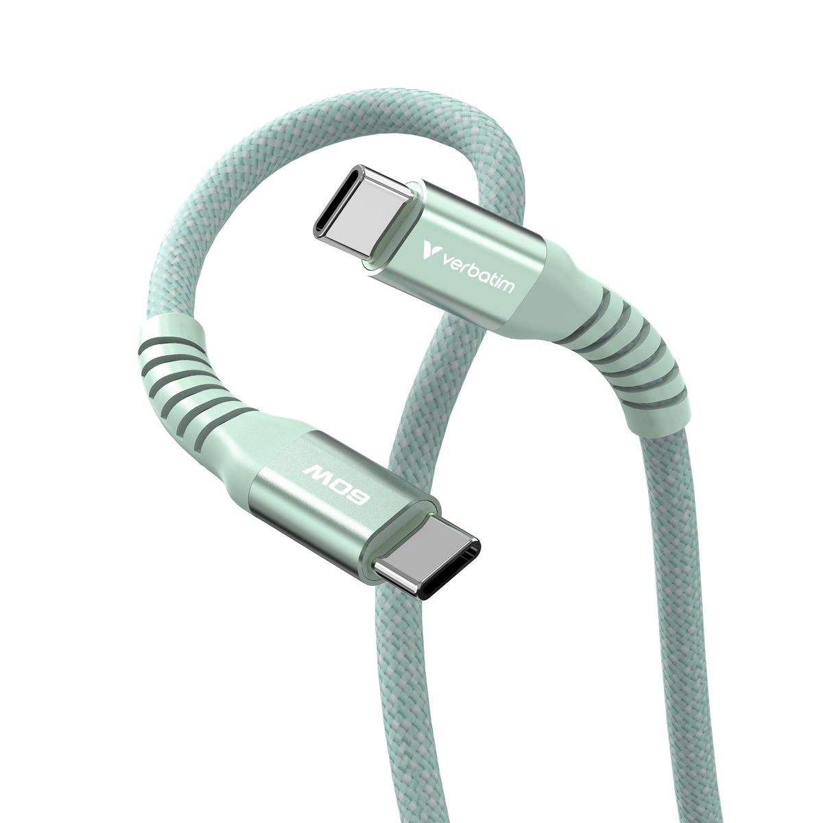 Verbatim Sync&Charge 60W 120Cm Usb-C/Usb-C Magnetic Grün  31864
