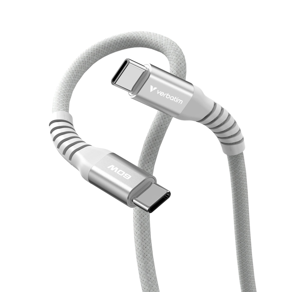 Verbatim Sync&Charge 60W 120Cm Usb-C/Usb-C Magnetic Grau  31850