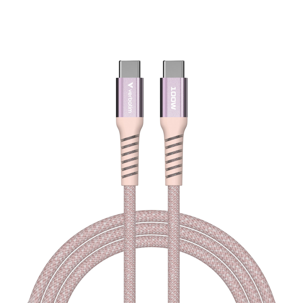 Verbatim Sync&Charge 100W 120Cm Usb-C/Usb-C Magnetic Pink  31857