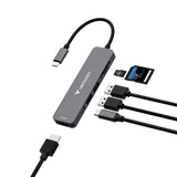 Verbatim Usb-C Essentials Multi- Port Hub 6 Port/Card Read. 32156