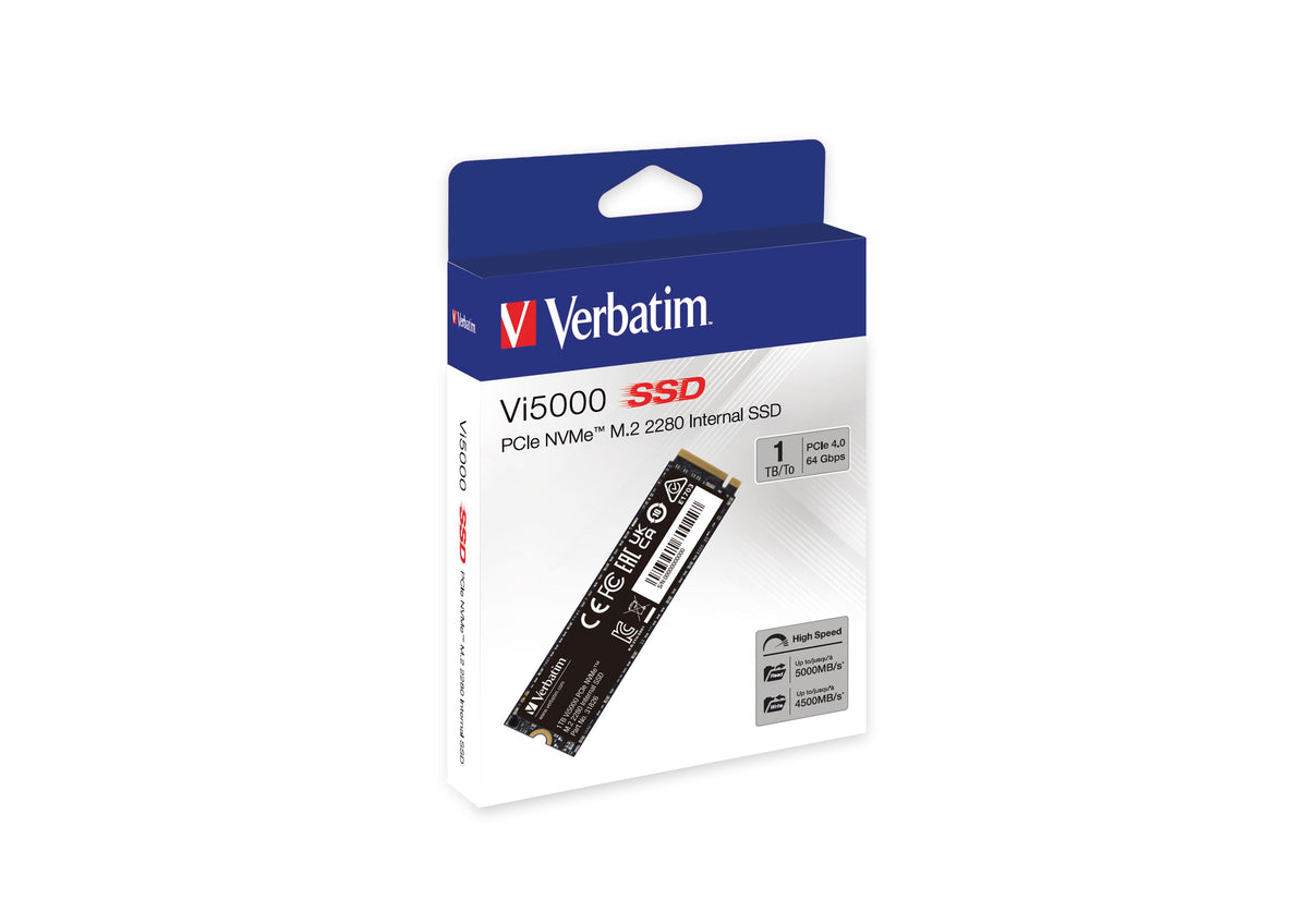 Verbatim Vi5000 M.2 Ssd      1Tb Pcie4 Nvme                 31826